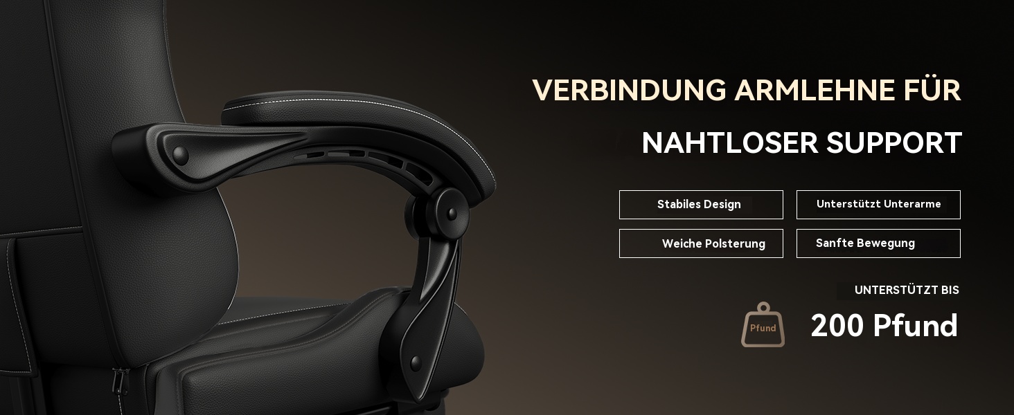 Ігровий крісло Dowinx з підніжкою та масажем попереку. Ергономічне ігрове крісло для офісу, дому, стрімінгу та тривалих ігрових сесій. Білий (Чорний)