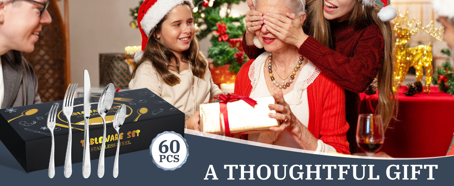 Набір столових приборів DRAGON RIOT Gold 30 предметів: нержавіюча сталь, для 6 осіб, з ножем, виделкою, ложкою, для дому, ресторану, вечірки.