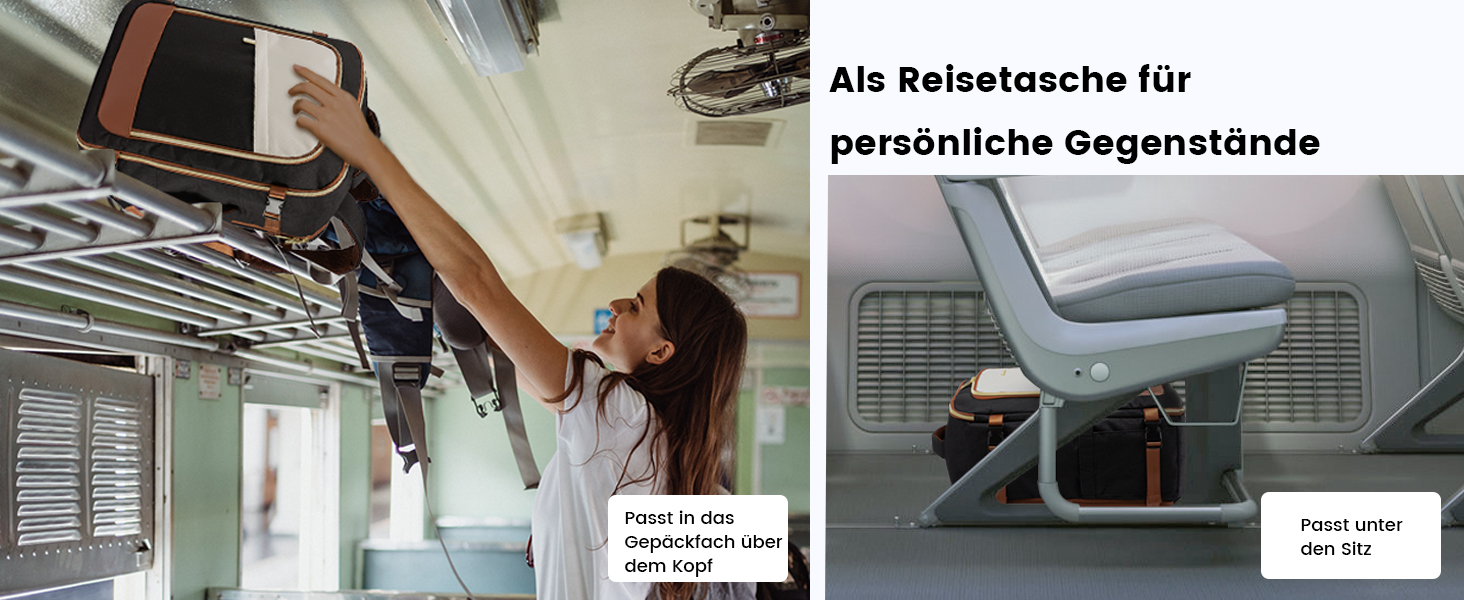 Рюкзак LOVEVOOK для ручної поклажі літака, жіночий водонепроникний рюкзак для подорожей з відділенням для взуття, 17-дюймовий рюкзак для ноутбука, 40L, 45x36x20, ручна поклажа, чорний + бежевий + каштановий