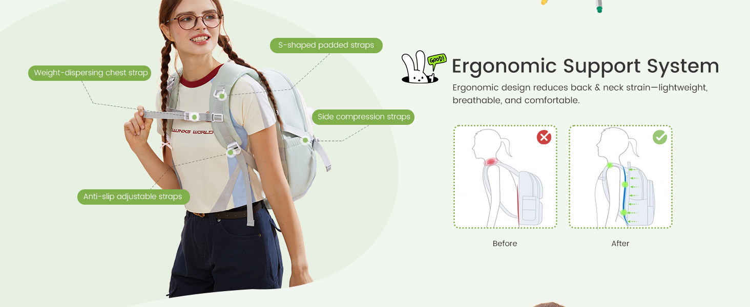 Шкільний рюкзак LOVEVOOK для дівчаток, 5 клас, рюкзак для дітей з нагрудною стрічкою, легка жіноча шкільна сумка, рюкзак для дітей від 8 років для дитячого садка, школи, університету, дозвілля, сірий-рожевий, 15,6 дюймів