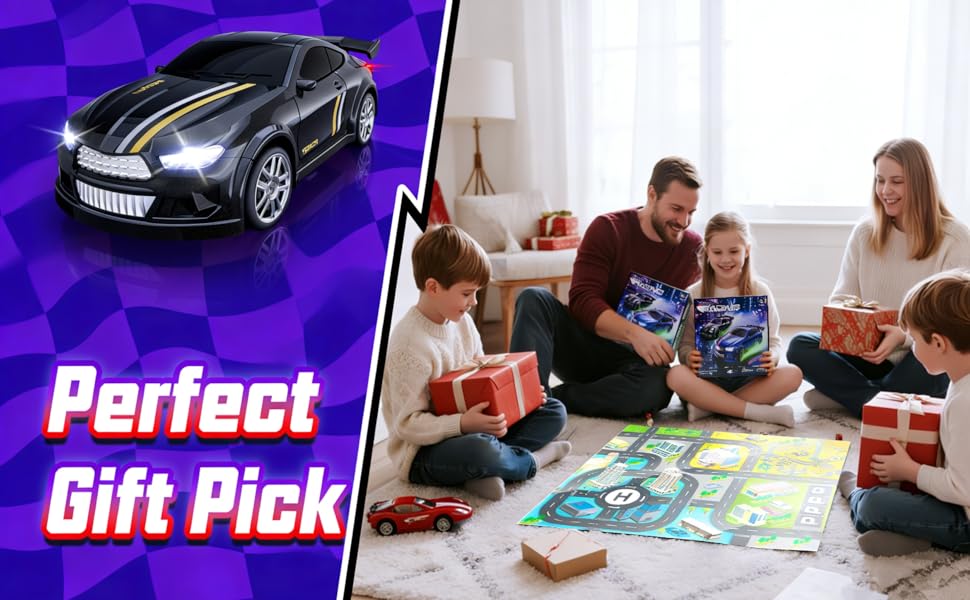 RC Дрифт-кар Umikk Mini Pro 1:64, 4WD, радіокерування, подарунок для дорослих (Стиль 4)