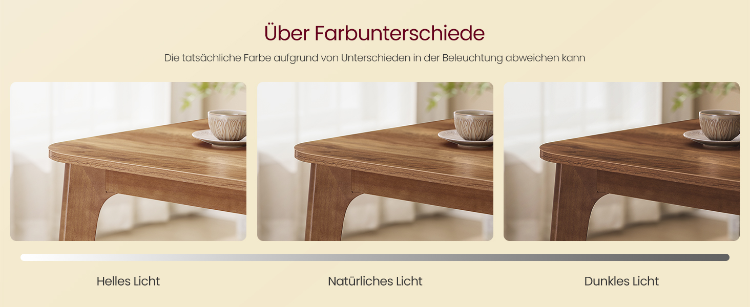 Стол розкладний VASAGLE для їдальні, кухні, офісу, 120 кг, горіховий колір, KDT090K01