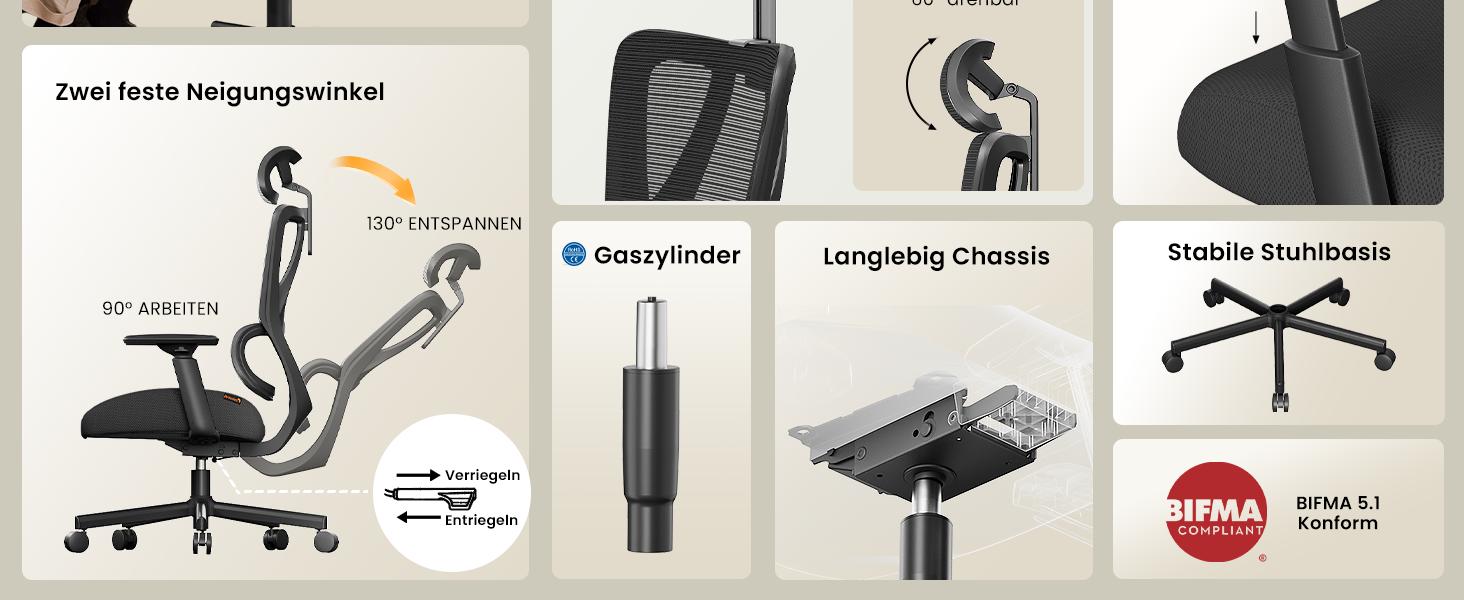 Крісло офісне ProtoArc EC100 чорне з підлокітниками та регульованою спинкою, Mesh, для дому та офісу