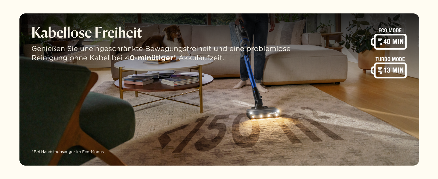 Акумуляторний пилосос Bissell PowerClean FurGuard для шерсті тварин з HEPA-фільтром, 2500 mAh, 50 хв роботи