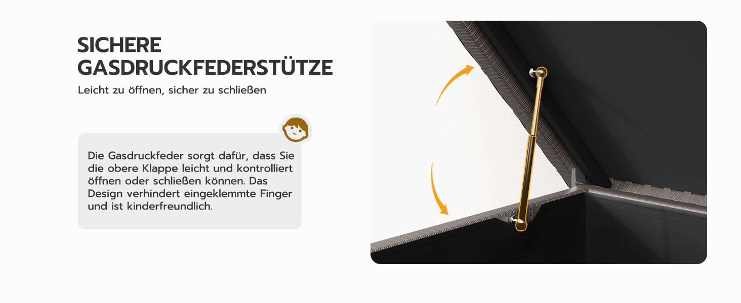 Водонепроникний садовий ящик Amopatio Gartenbox 480л з поліротангу, металевий ящик для подушок на колесах з газліфтом для саду та балкону, сірий