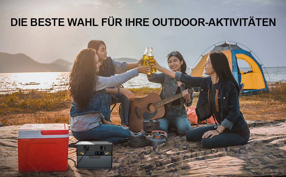 Портативна електростанція ALLPOWERS S700, ємність 606 Wh, номінальна потужність 700 W, пікова потужність 1400 W