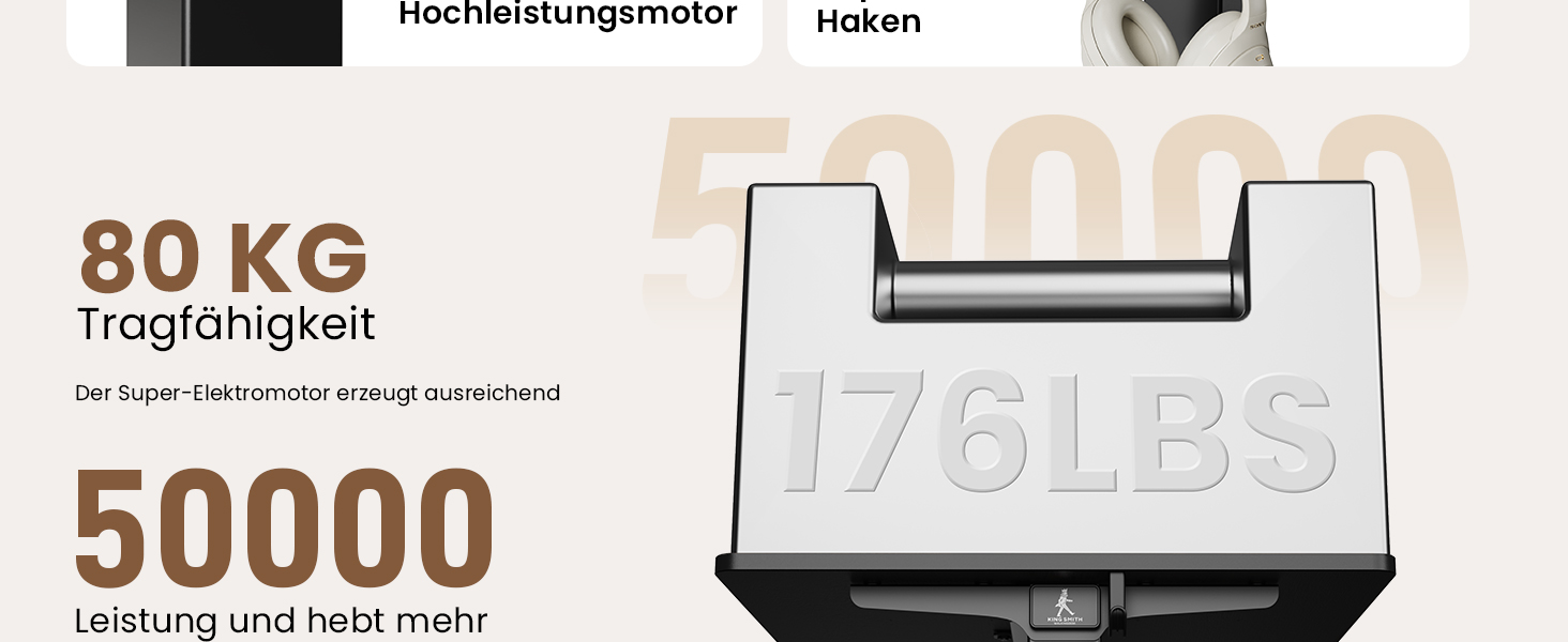 Регульований стіл WALKINGDESK для дому та офісу: електричний, 120 x 60 см, з 4 пам'яттю, з гачками, чорний