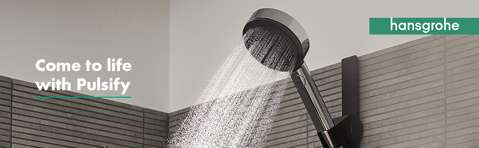 Насадка для душу Hansgrohe Pulsify Select S, 105 мм, 6.9 л/хв (EcoSmart), 3 режими, Antikalk, Chrom