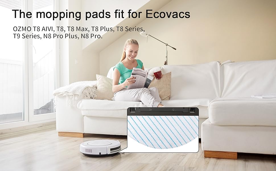 Серветки Jajadeal для робот-пилососа Ecovacs 50 шт