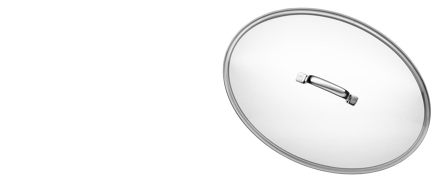 Сковорода Schmorpfanne 28 см Induktion WMF Devil з кришкою, 5л, Cromargan нержавіюча сталь з покриттям, для духовки, високий борт