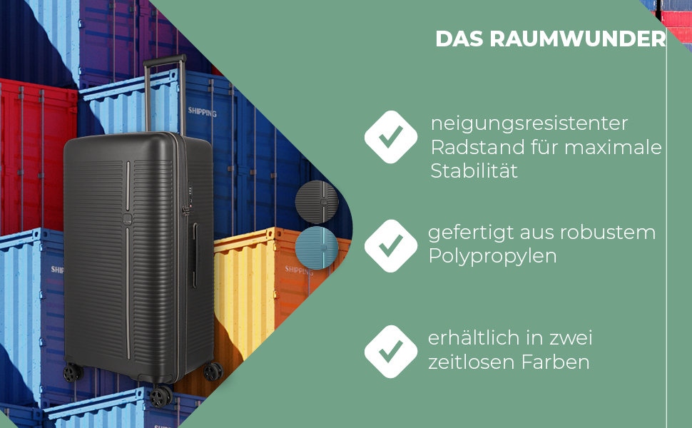 Набір валіз Travelite Roomer: 2 шт. (L/M), чорний, з TSA замком, розширювані