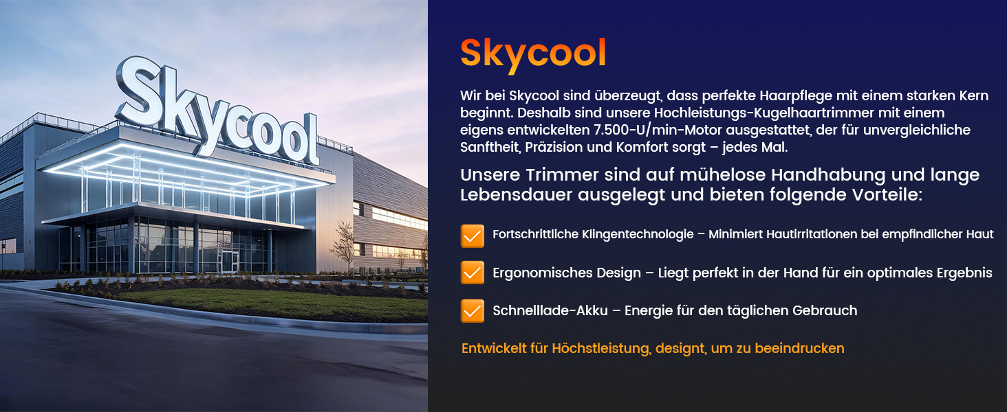 Електрична бритва Skycool для чоловіків 3-в-1: волога/суха, IPX7, з тримером, LED-дисплеєм, швидка зарядка - подарунок для чоловіків