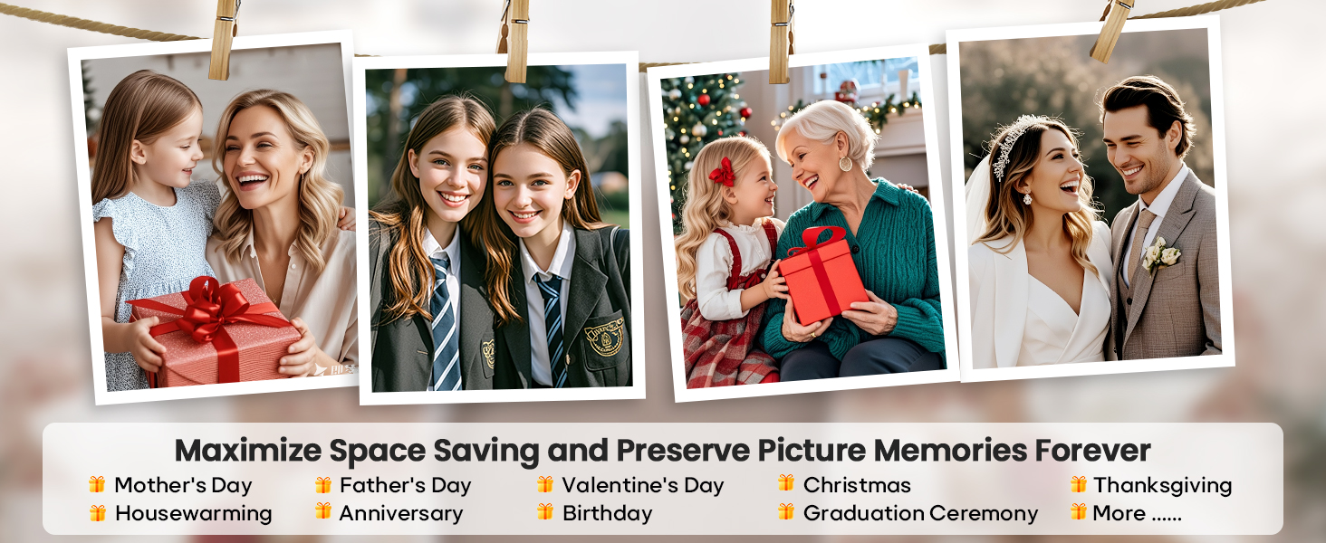 Цифровий фоторамка Frameo 10.1 дюйма з Wi-Fi, сенсорний IPS екран HD 1280*800, 32GB пам'яті, автоповорот, підтримка Frameo App для зручного обміну фото та відео, корпус з дерева (15.6 дюймів)