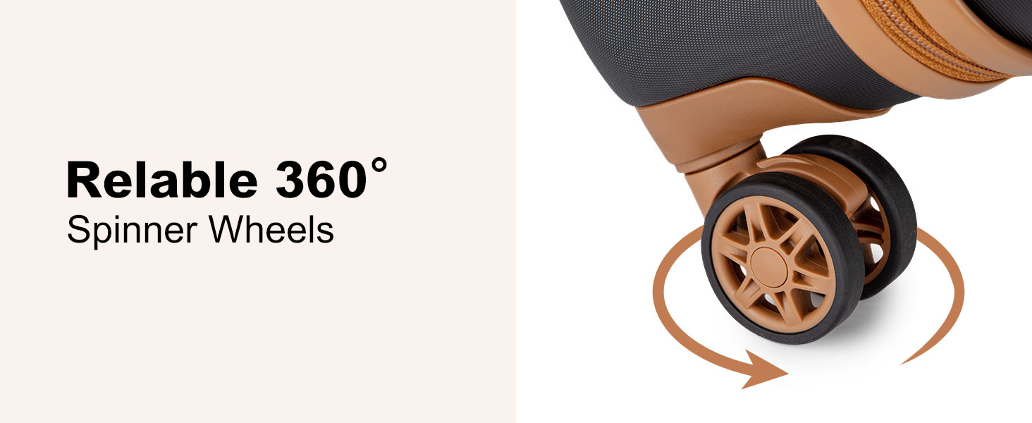 Чотири валізи KONO з ABS пластику, 75 x 48 x 29 см, з TSA замком, ручна поклажа, набір 4 шт. (білий, чорний)