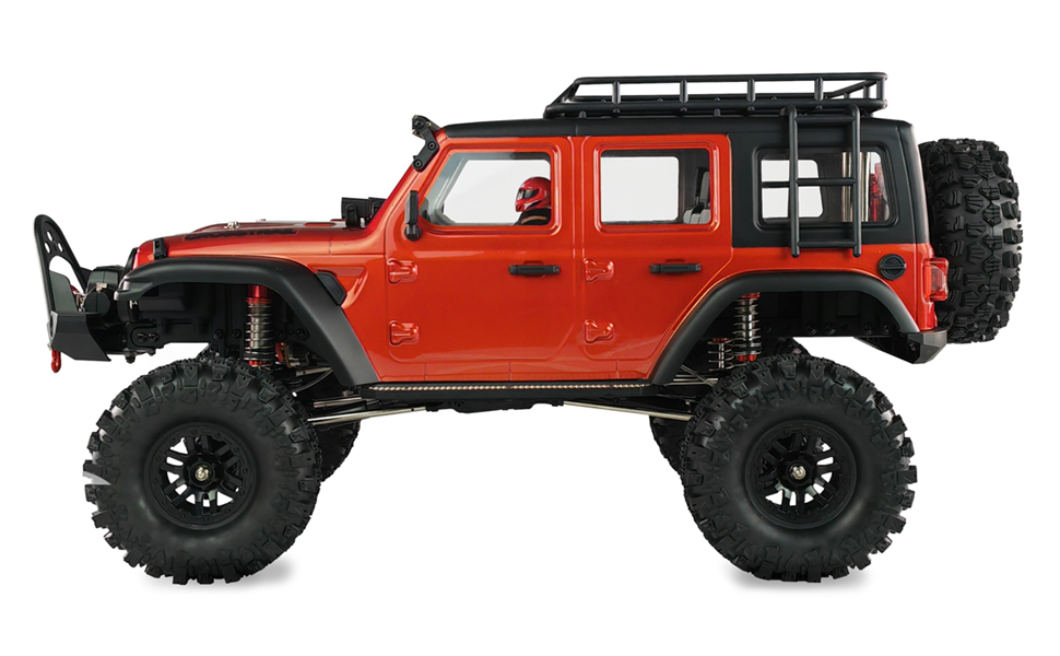 Amewi AMXRock Crosstrail Crawler 4WD 1:10 ARTR позашляховик металік червоний