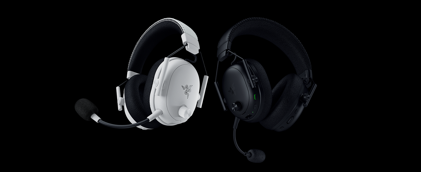 Razer BlackShark V3 Pro - Бездротові ігрові навушники для ПК (280г, Bluetooth, мікрофон HyperClear, драйвер TriForce Titanium 50 мм)