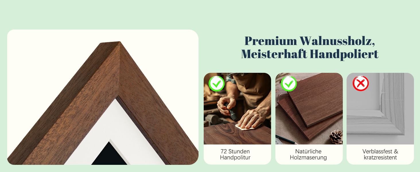 Цифровий фоторамка Frameo 10.1 дюйма з Wi-Fi, горіхове дерево, 32GB, IPS Touchscreen, Wi-Fi, фото/відео через додаток Frameo, подарунок для чоловіків та жінок