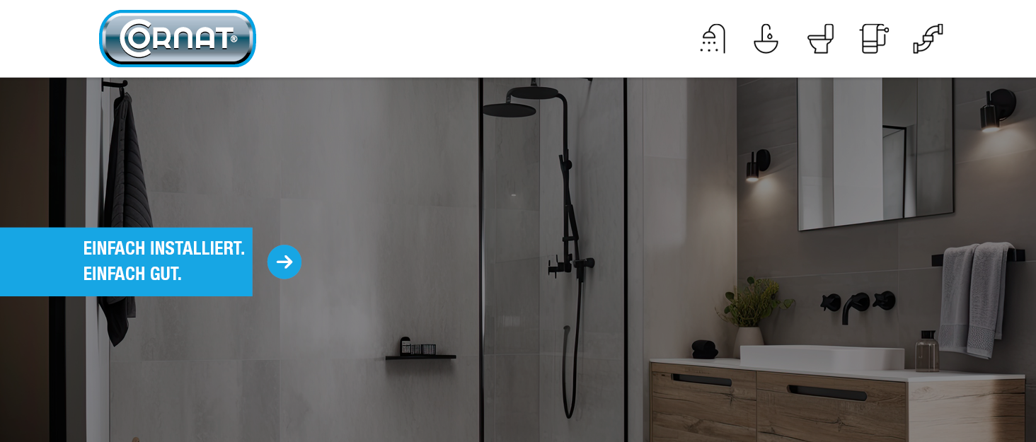 Змішувач для ванни Cornat Piccolo SA841 - однолеверний, з мідного корпусу, хром, 1/2