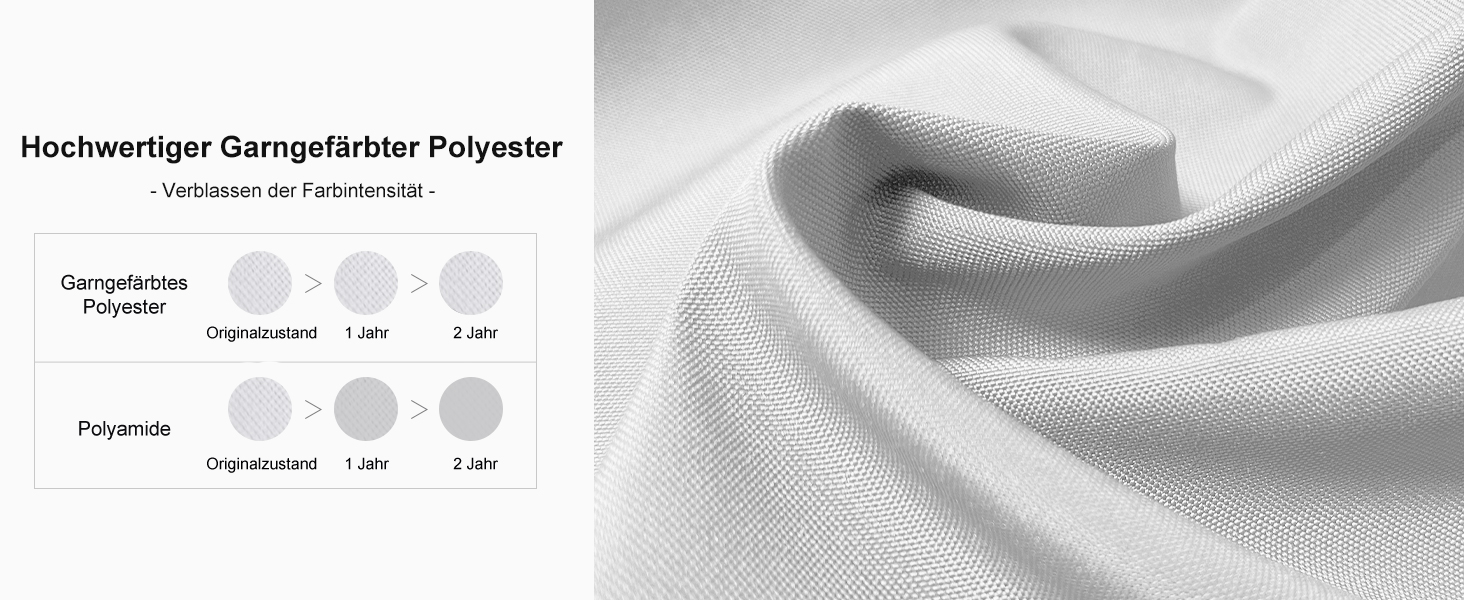 Парасолька від сонця PURPLE LEAF 300x300 см, велика підвісна парасолька-ампел з рукою-курбою, поворотом на 360° та хрест-підставкою для тераси та балкона, біла