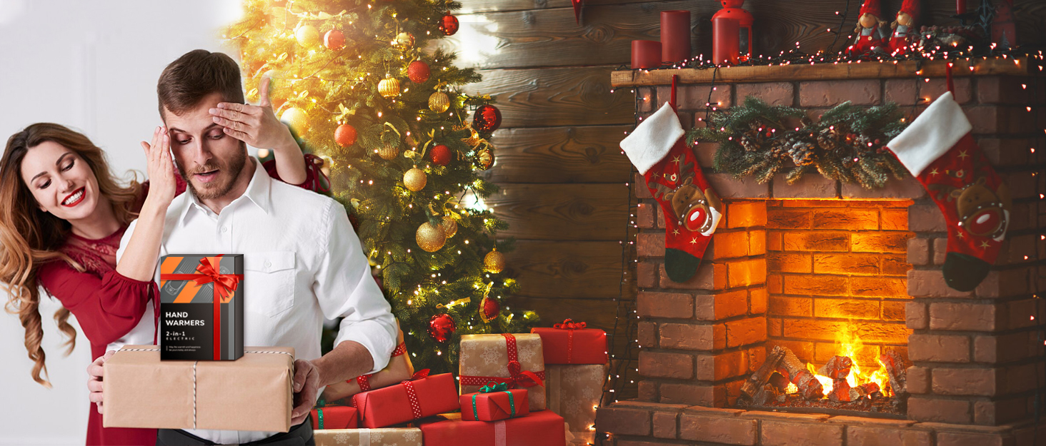 Електричний нагрівач для рук, перезаряджуваний, USB, 2 шт. (блакитний)