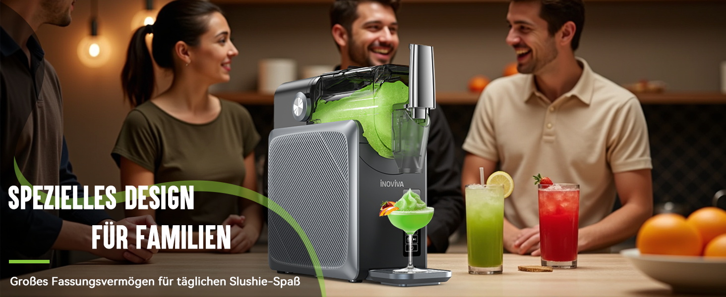 Машина для смузі без льоду, 2L, самоочищення, 5 програм, смузі, маргарита, фраппе, молочний коктейль (S1.2)