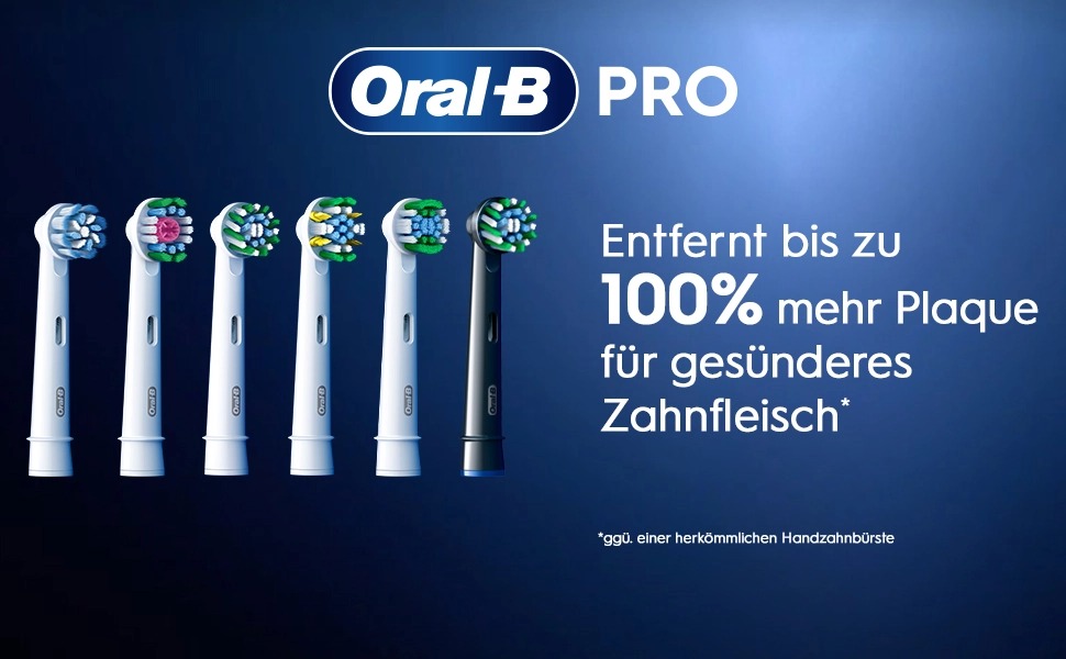 Смінні насадки для електричної зубної щітки Oral-B CrossAction, 12 шт, для комплексного очищення ротової порожнини з CleanMaximiser, білий колір