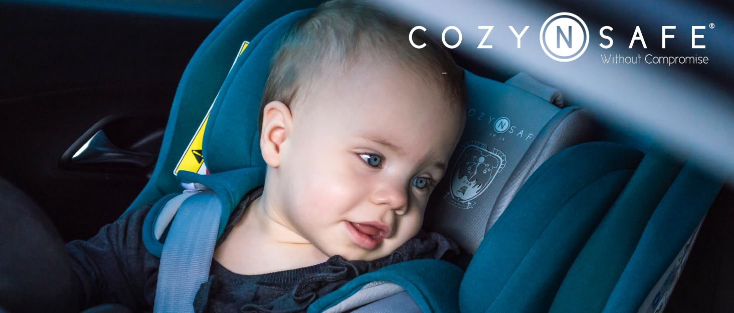 Автокрісло Cozy N Safe Hood i-Size EST-259 для дітей 4-12 років (100-150 см), група 2/3, без Isofix, м'яке та глибоке о padding