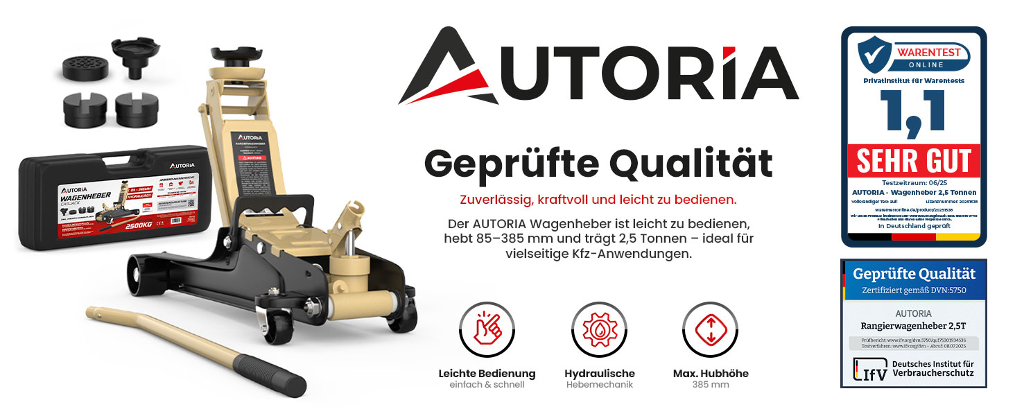 Гідравлічний домкрат Wagenheber 2.5T низькопрофільний для легкових авто та авто з заниженою підвіскою, до 2500 кг, бежевий + 3 гумові накладки та адаптер