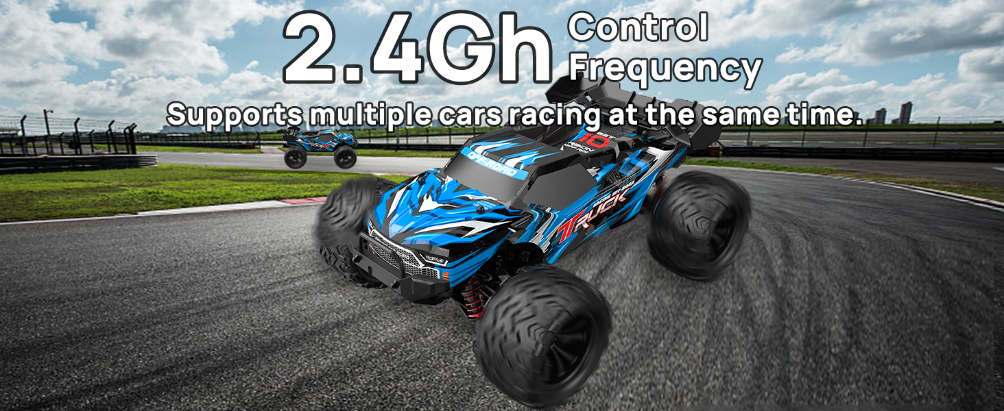 Позашляховик на радіокеруванні 40 км/год для дорослих і дітей (8+), 4WD RC Monster Truck