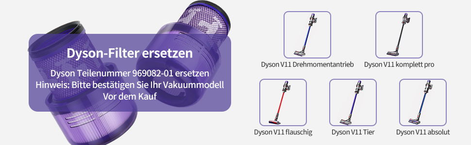 Фільтр Anka для заливки dysons V11, змінний фільтр фільтр для dysons v11 V15 SV14 SV22, частина 970013-02