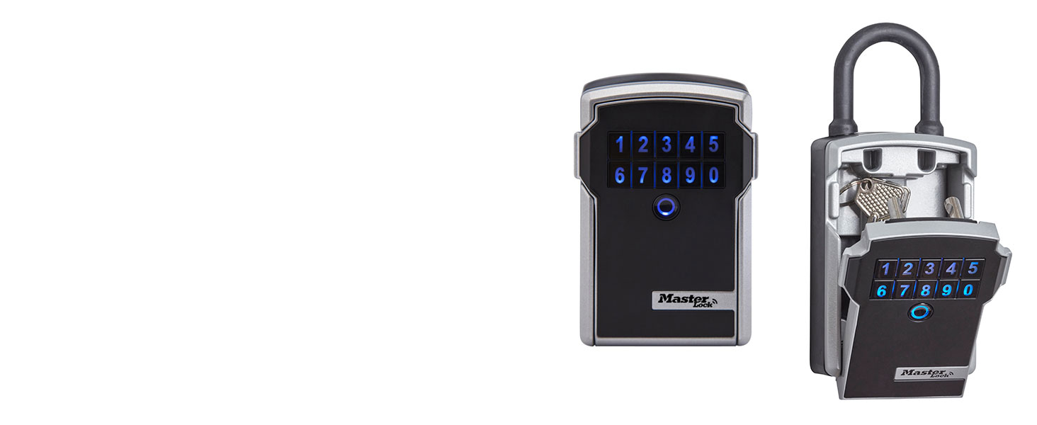 Кейс-сейф для ключів Master Lock Medium з настінним кріпленням для вулиці, металевий захисний бокс (11.9 x 8.5 x 3.6 см)