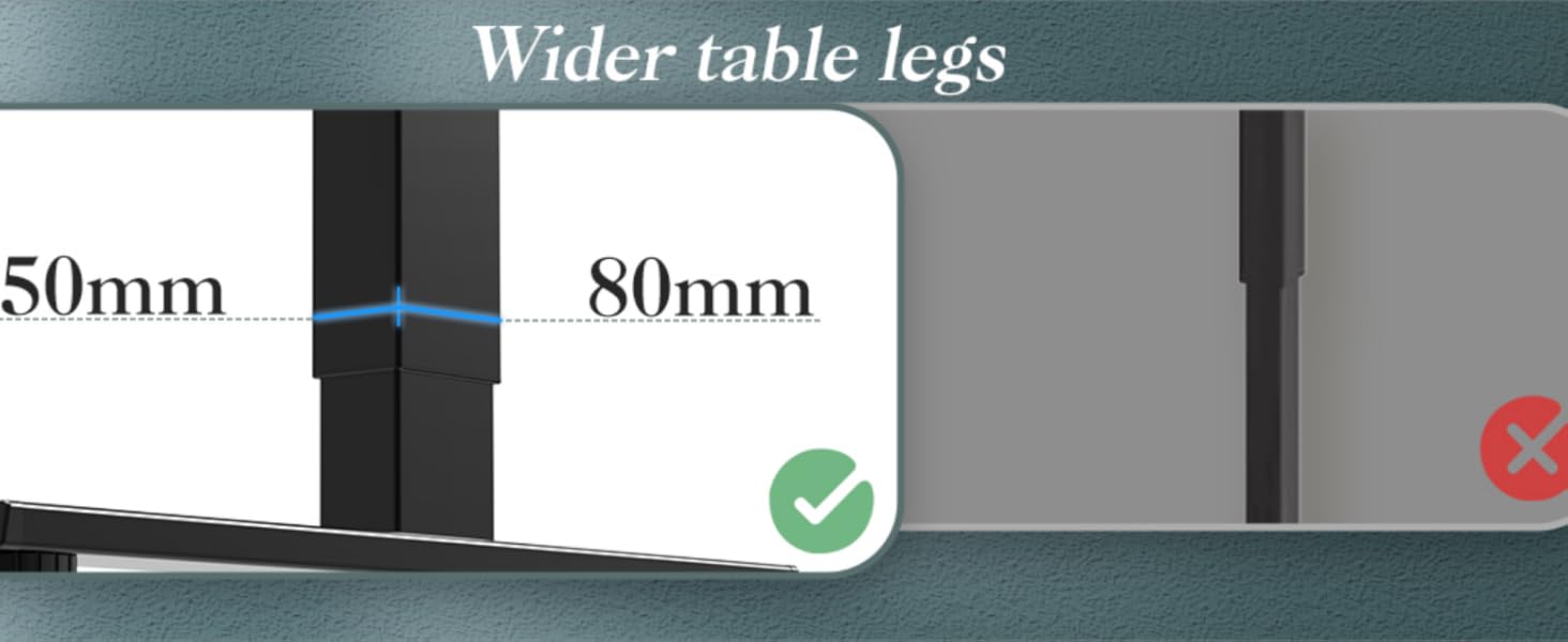 Електричний стіл JUMMICO з регулюванням висоти, з USB-роз'ємом та кабельною гондолою (білий/чорний)