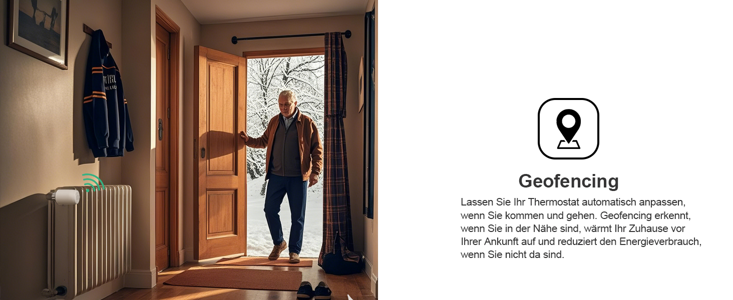 Smart термостат на радіатор 2 шт., Zigbee, бездротовий, з керуванням через Tuya APP та голосовими помічниками (Alexa, Google Assistant), енергозбереження (з датчиком температури Zigbee)