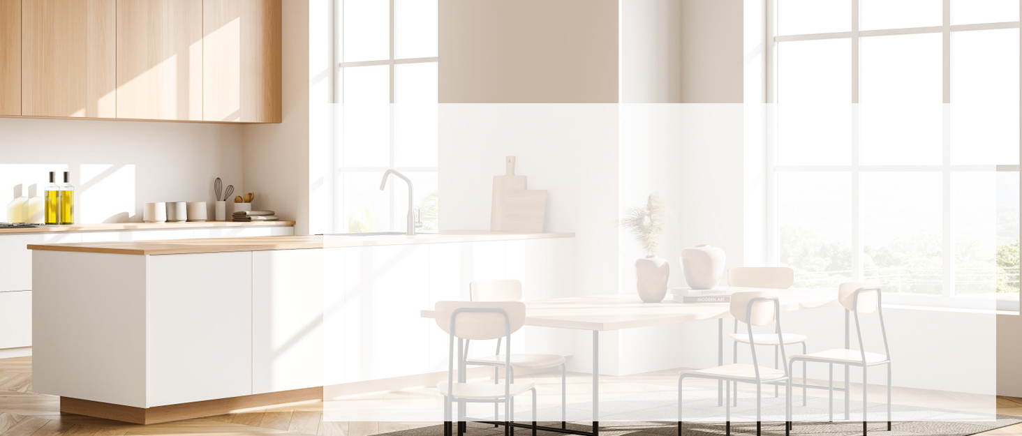 Набори підставки під тарілки 6 шт., неслизькі, миючі, з штучної шкіри, 40 x 30 см (блакитний/сірий)