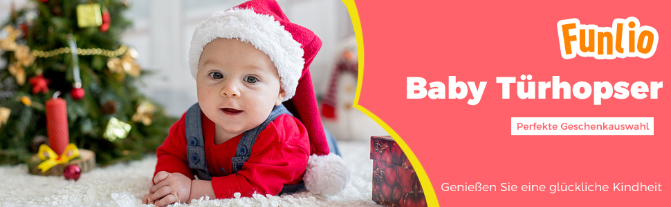 FUNLIO Набір гойдалок 2-в-1 та дверний хопер для малюків, гойдалка для дітей з 4 мішками з піском, складаний металевий стійкий каркас для використання в приміщенні та на вулиці, легко збирається та зберігається - (Рожевий)