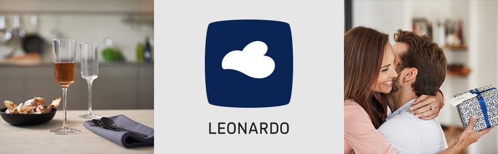 Набір склянок для води та коктейлів Leonardo Tivoli, 6 шт, 360 мл, сучасний стиль, придатні для посудомийної машини