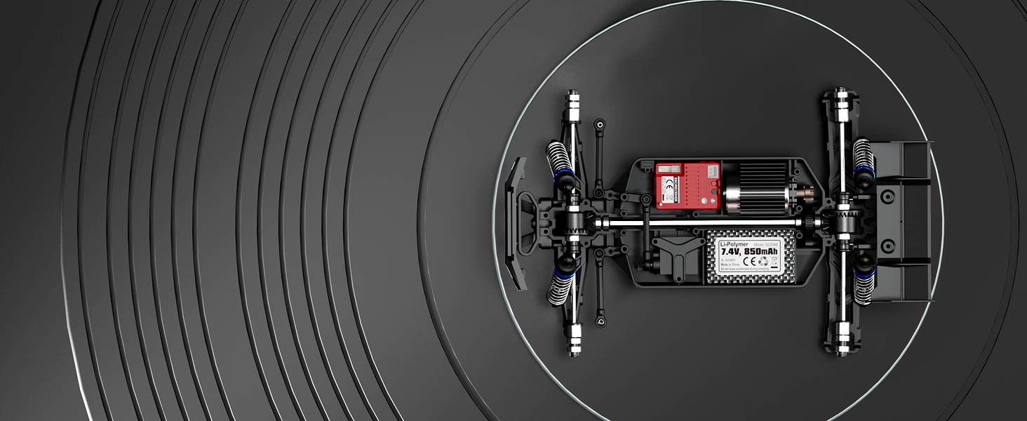 Радіокерований баггі HAIBOXING 1/18 4WD 36 км/год, позашляховик для дітей та дорослих, 2.4Ghz