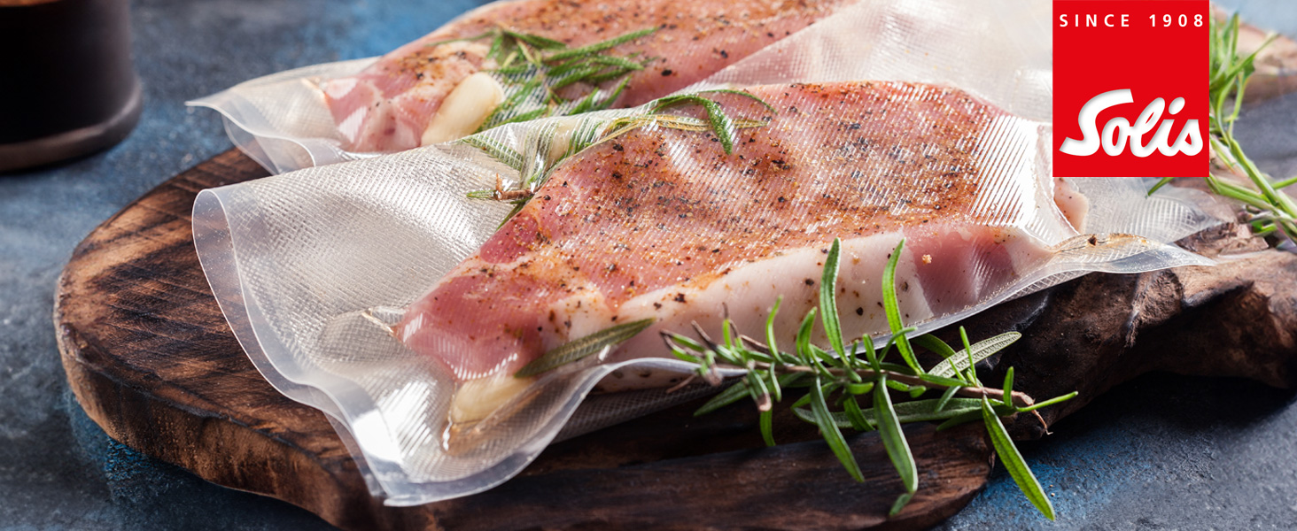 Вакууматор Solis Vac Prestige 575 для продуктів харчування з функціями імпульсної паяння та маринування