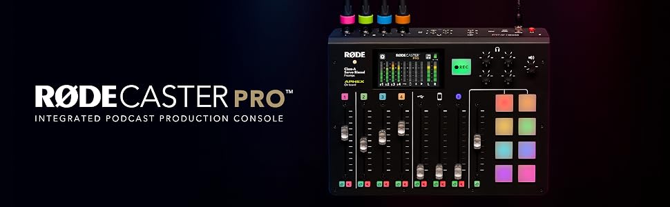 RØDE RØDECaster Duo: Комплект для подкастів, стрімінгу та музичного продакшну (Чорний)