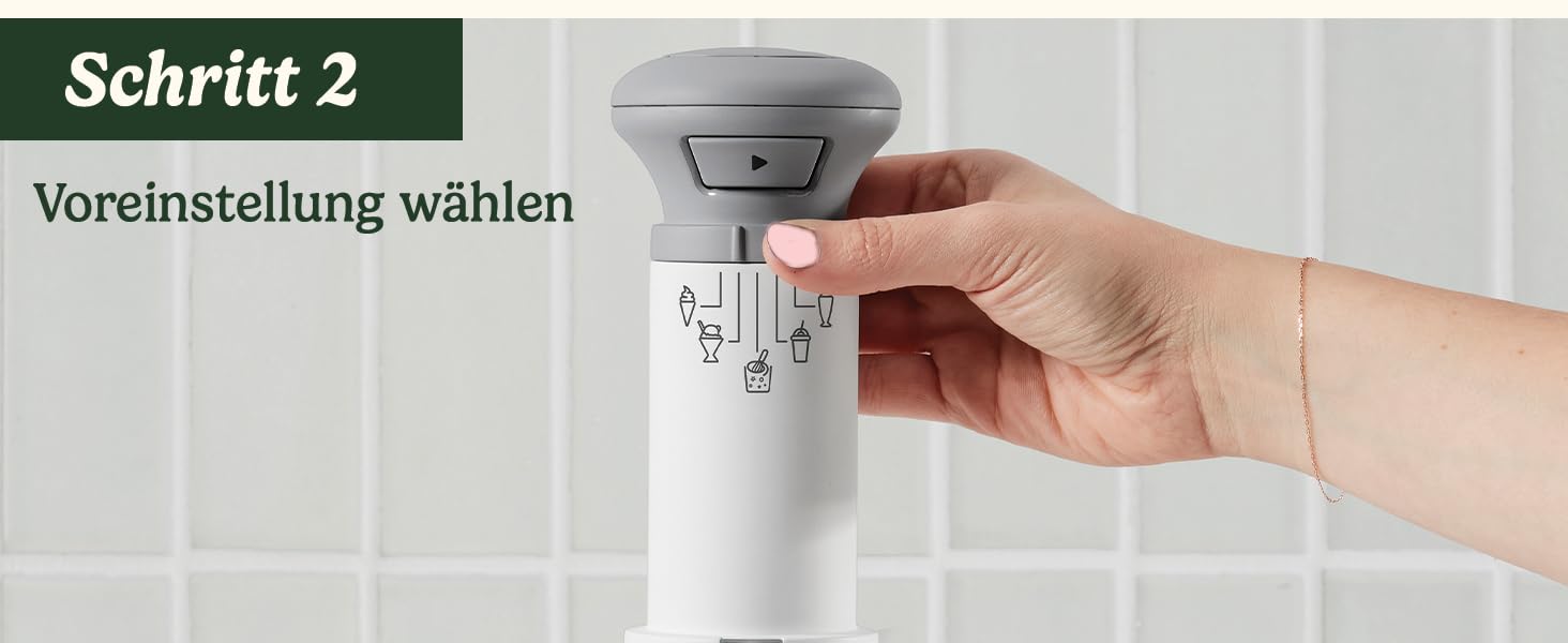Морожениця Cuisinart FreezeEase з автоматичним охолодженням: морозиво, сорбет, заморожений йогурт - 3 режими, без попереднього заморожування, готовність за 40 хвилин, функція підтримки температури (біло-сіра)