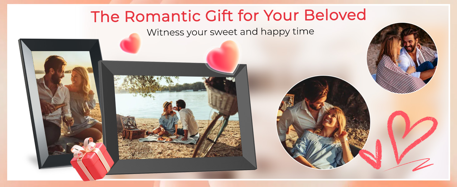 Frameo Цифровий фоторамка WiFi 10.1