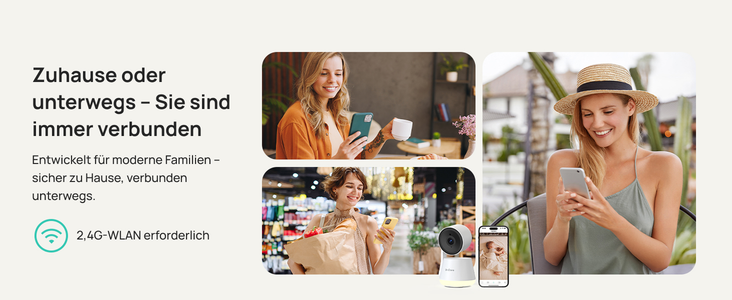 Відеоняня Dr.Care LumiView з камерою та монітором 5