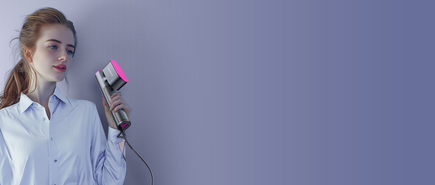 Парoгенератор для одягу Jack & Rose, 110-240V, 1000W, портативний, 2-в-1, для подорожей, сірий