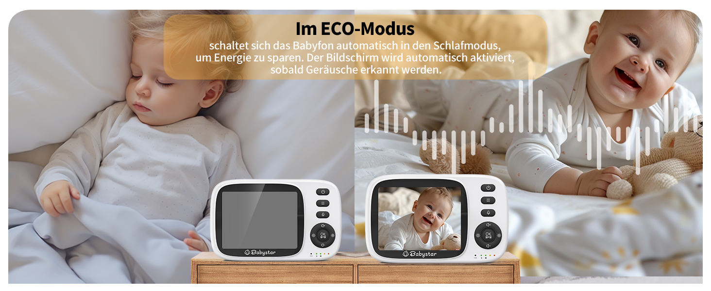 Відеоняня Babystar з камерою та екраном 3.2