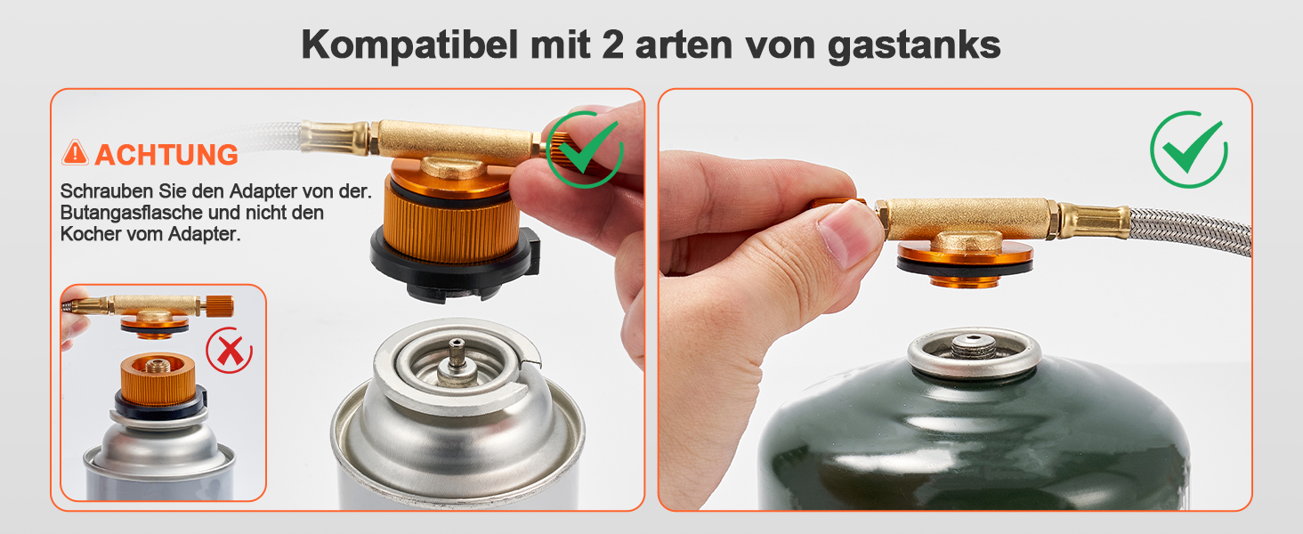 Газовий наметний пальник Odoland 4000W - вітрозахисний, регульований, легкий, з EVA-боксом