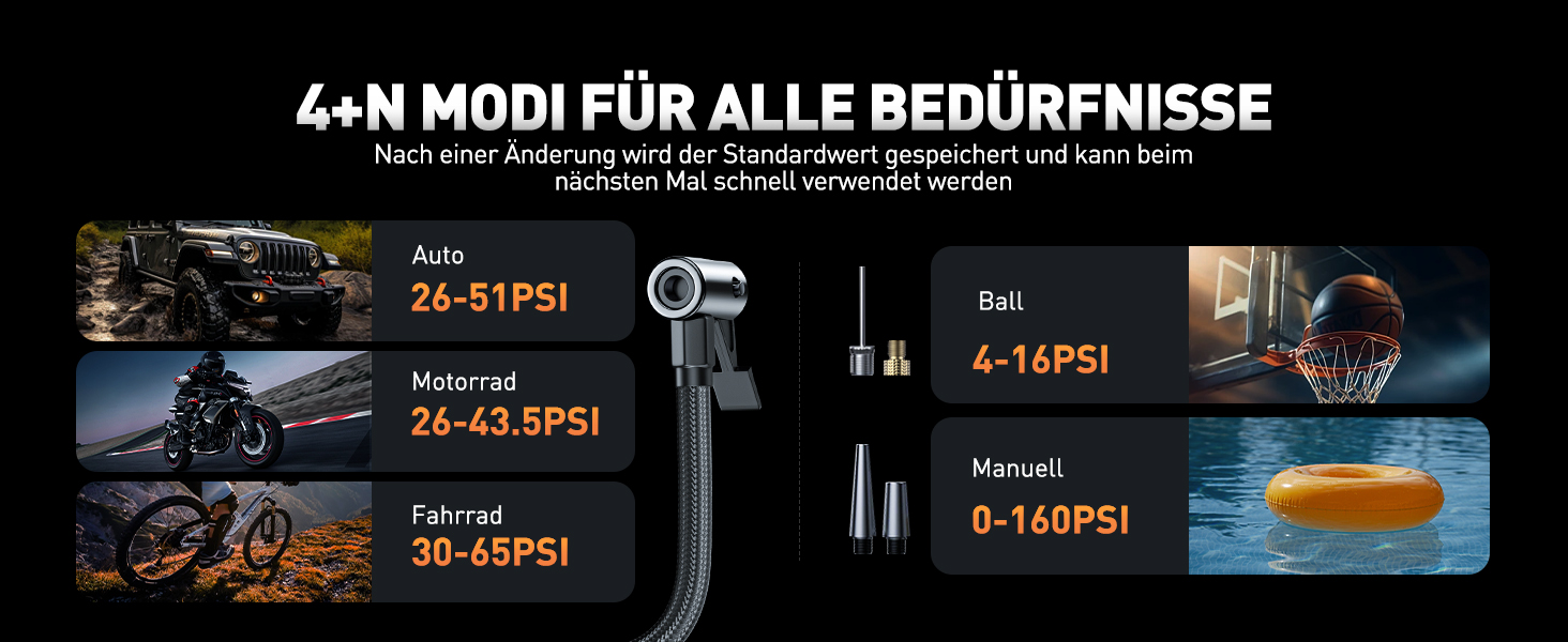 Портативний пусковий пристрій 5000A з компресором 150PSI, 12V, для автомобілів, з ліхтариком, рукавичками