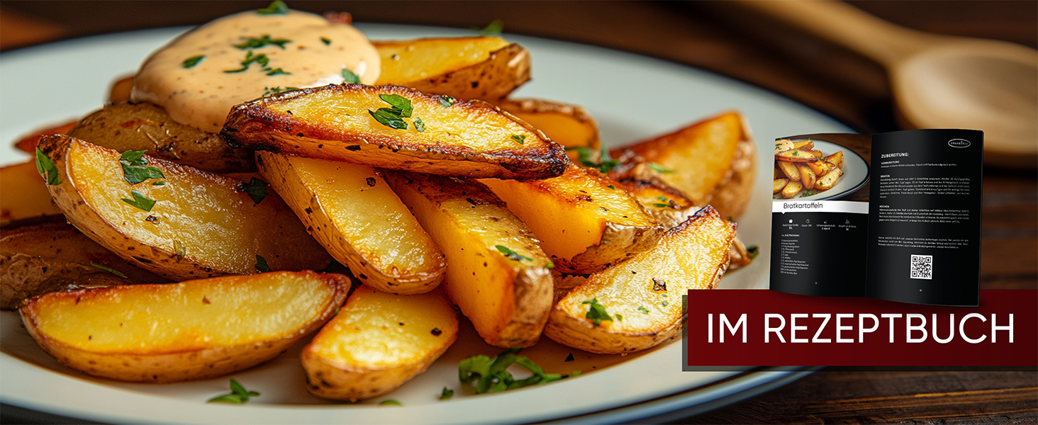 Голландська піч 2в1 з чавуну, 4.8л + сковорода з чавуну 1.8л - набір посуду для приготування, BBQ, кемпінгу та кухні. З кулінарною книгою та аксесуарами. 30 років гарантії. Чорний колір.