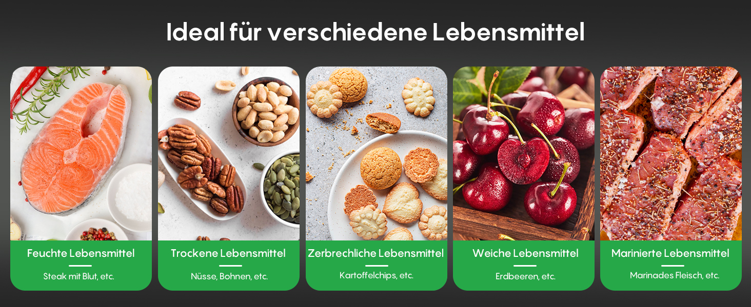 Вакууматор FRESKO Automatik для продуктів з турбо-режимом (15л/хв), автоматичний вакуумний пакувальник, 2 рулони в комплекті