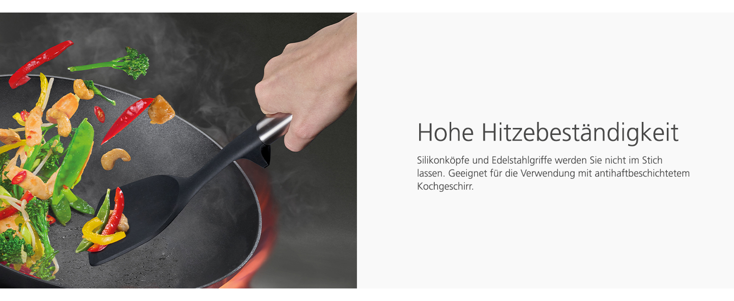 Набір кухонних аксесуарів Joseph Joseph Elevate Fusion (5 шт.) з підставкою, кухонні інструменти, BPA-free, термостійкі, з антипригарним покриттям, нержавіюча сталь