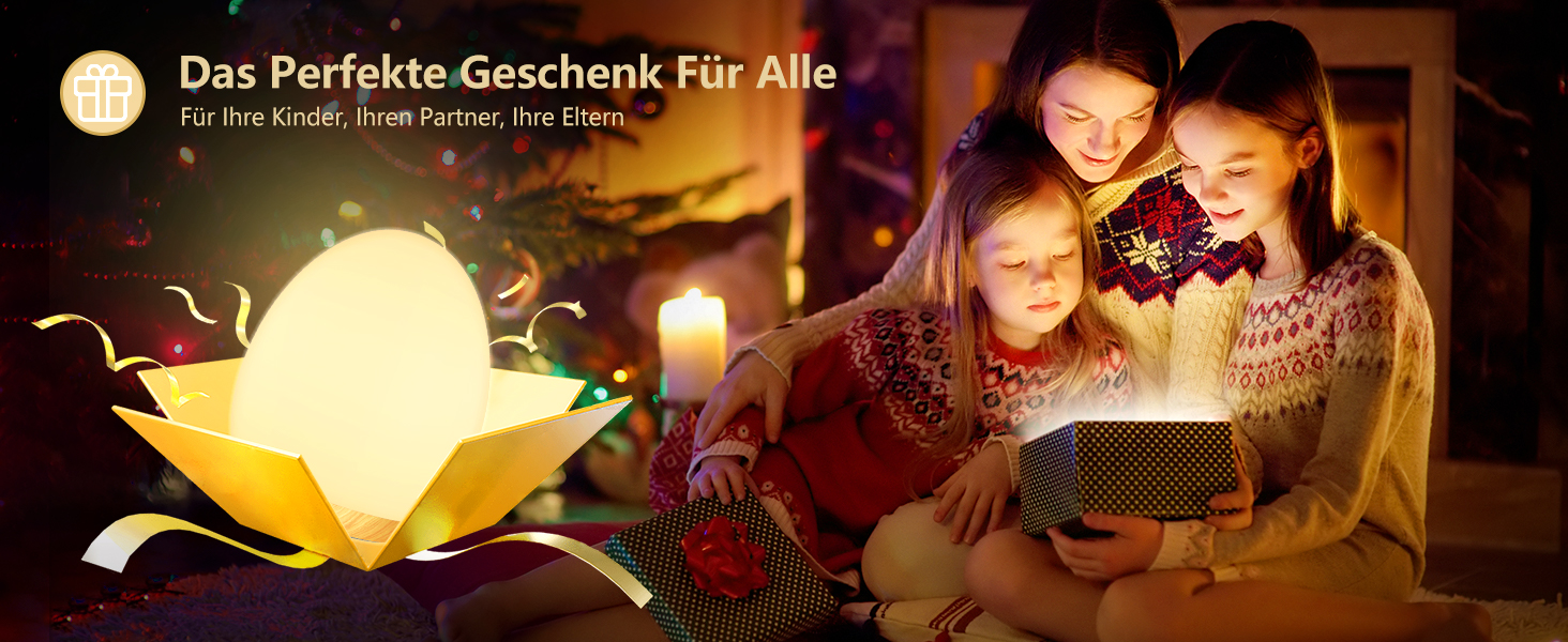 Нічник-проєктор MediAcous для дітей та немовлят: 8 кольорів, регулювання яскравості, таймер 1 година, сенсорне керування, USB LED, декорування дитячої кімнати (білий, текстура дерева)